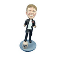 Stock Body New Arrivals Person With Skull Male Bobblehead
